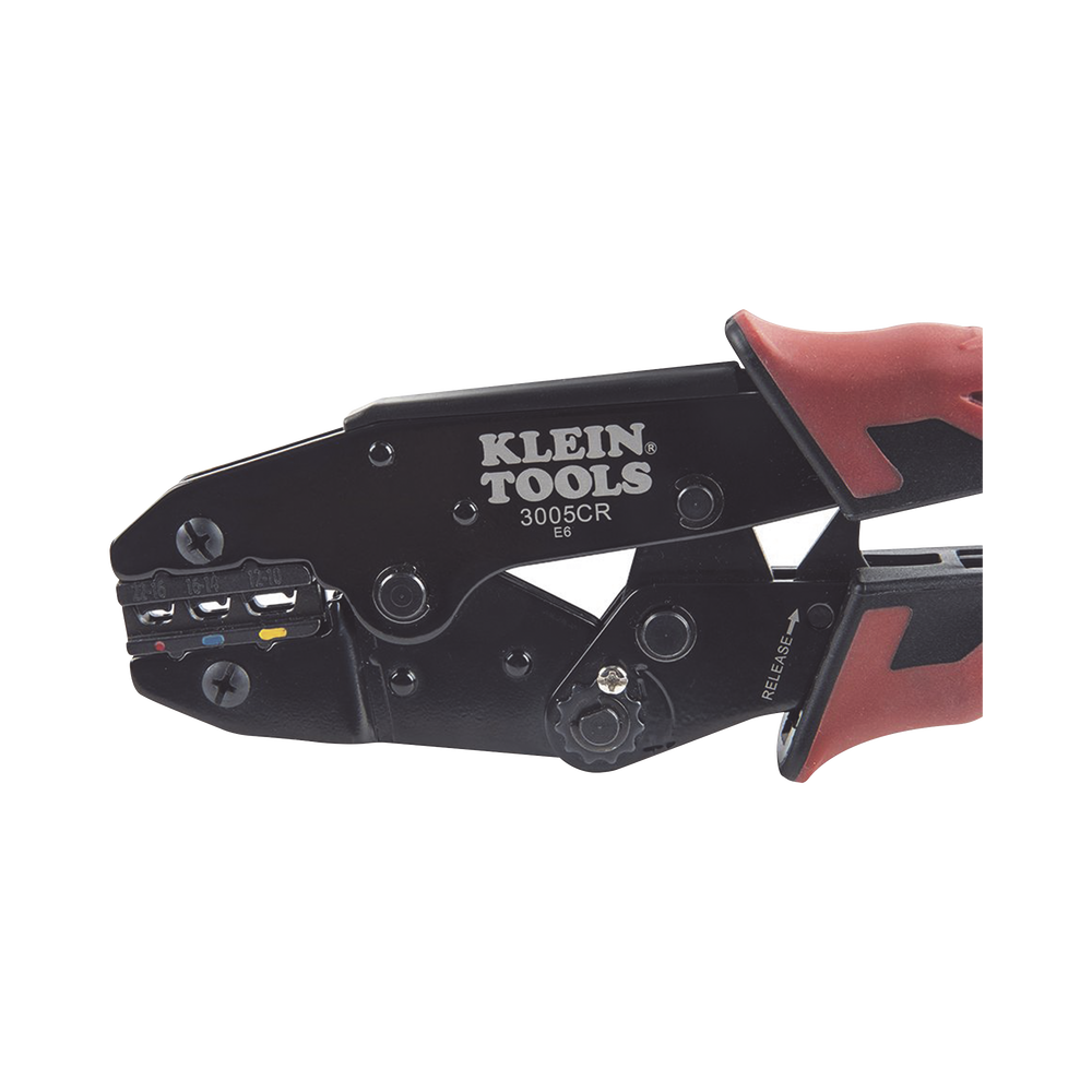 Pinza Ponchadora para Terminales con Aislamiento en Cable de Cobre Sólido y Trenzado de 10-22 AWG. - Image 4