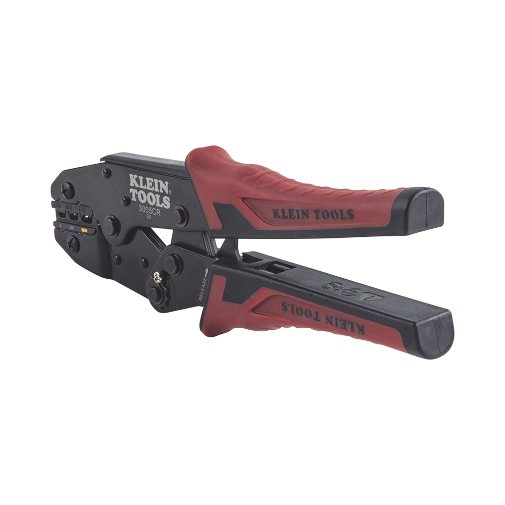 Pinza Ponchadora para Terminales con Aislamiento en Cable de Cobre Sólido y Trenzado de 10-22 AWG. - Image 3