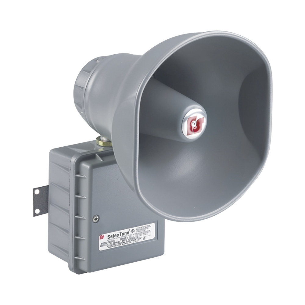 Altavoz amplificado selectone 15W, para ubicaciones peligrosas, 24 Vca / cd , gris