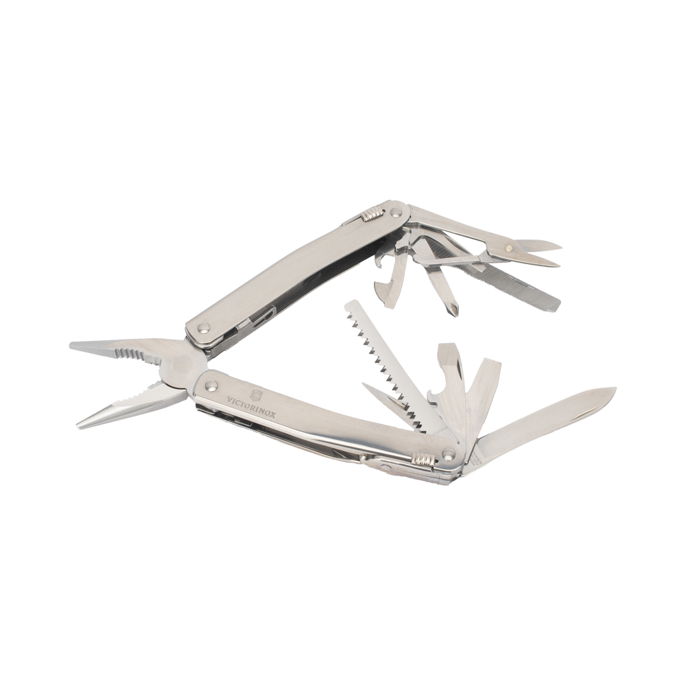 Navaja Victorinox Multiherramienta Spirit X con 24 Funciones, Incluye Funda de Piel