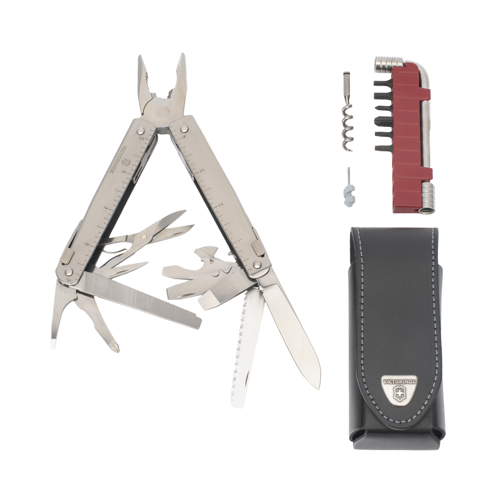 Navaja Victorinox Multiherramienta SwissTool X Plus con 37 Funciones. Incluye Funda de Piel - Image 2