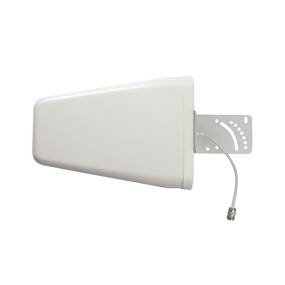 Antena Direccional de Banda Ancha de Alto Desempeño, 698-960 MHz / 1695-2700 MHz, conector N hembra. 50 Ohm de impedancia.