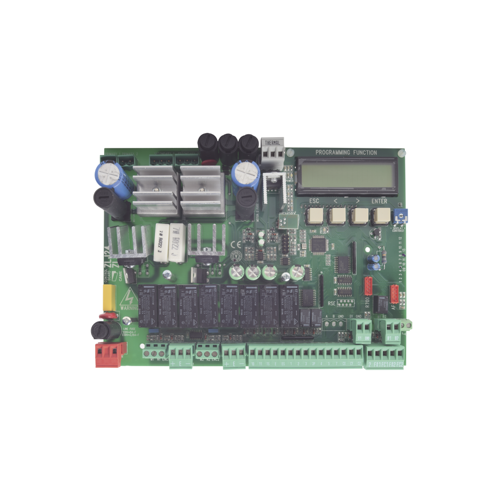 Tarjeta electronica para motores de dos hojas abatibles con decodificación radio incorporada - Image 2