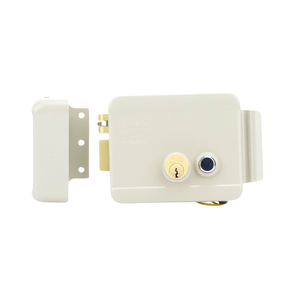 Cerradura Eléctrica / Incluye Llave /Con Botón integrado / Izquierda / Exterior - Image 4