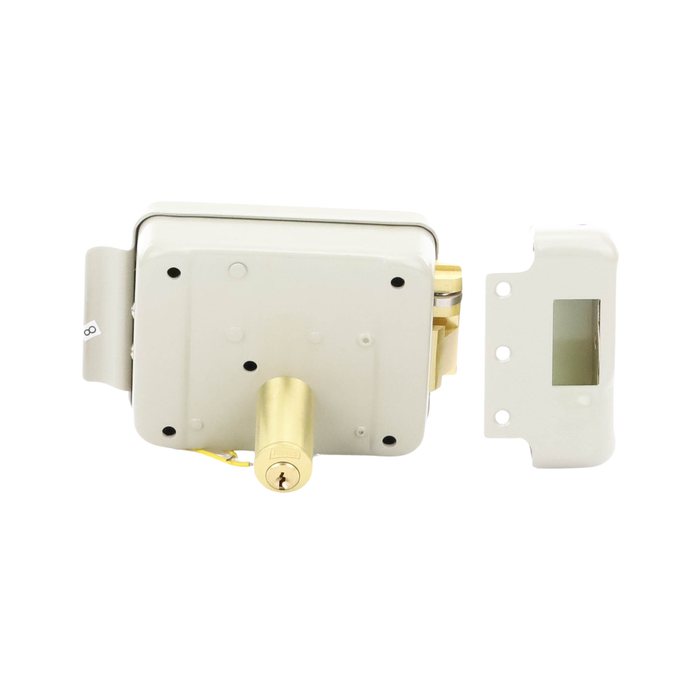 Cerradura Eléctrica / Incluye Llave /Con Botón integrado / Izquierda / Exterior - Image 5
