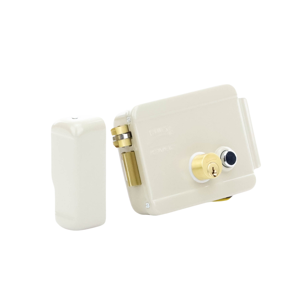 Cerradura Eléctrica / Incluye Llave /Con Botón integrado / Izquierda / Exterior - Image 7