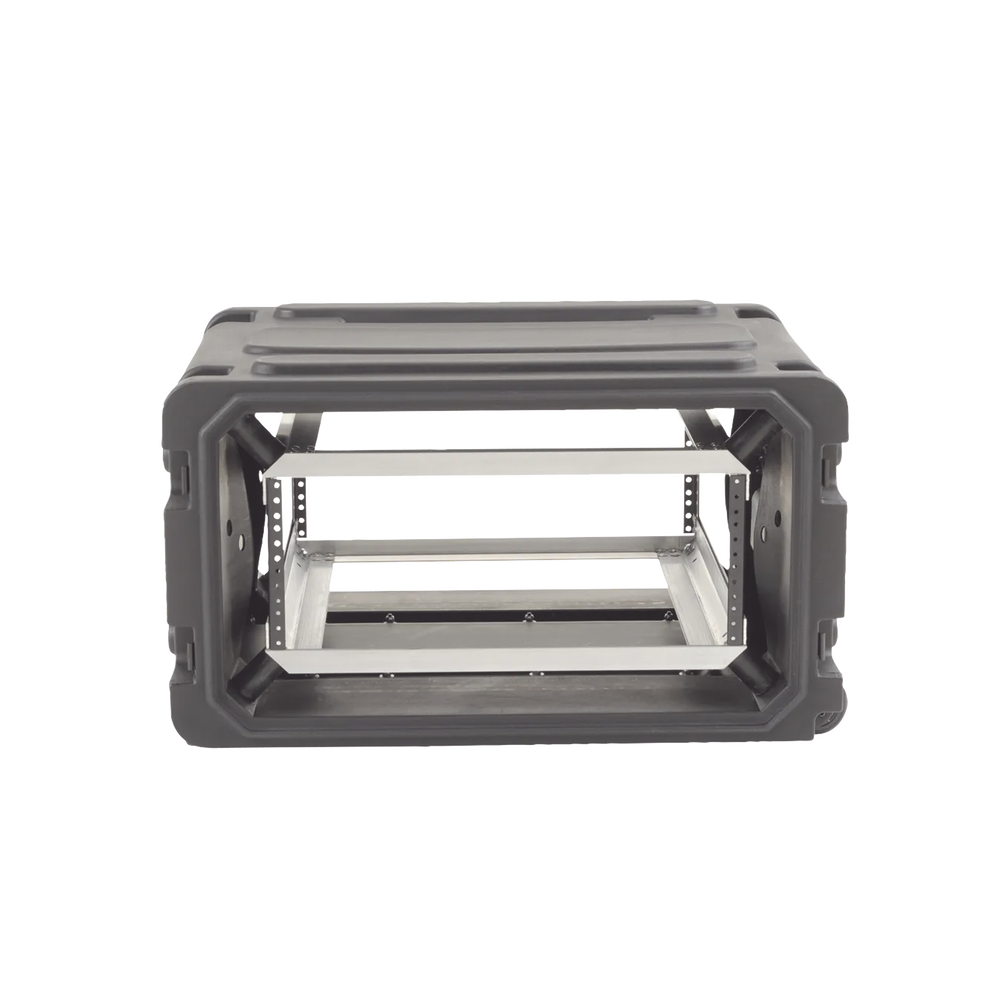 Gabinete Plástico Móvil con Amortiguador con Rack de 19", 4 Unidades. - Image 2