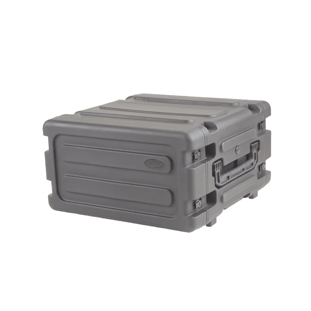 Gabinete Plástico Móvil con Amortiguador con Rack de 19", 4 Unidades. - Image 4