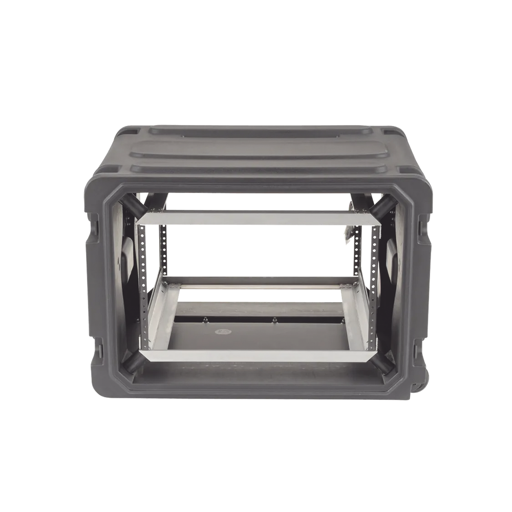 Gabinete Plástico Móvil con Amortiguador con Rack de 19" 6 Unidades. - Image 3