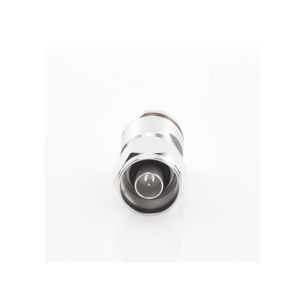 Conector N Macho de Rosca / CNT-400, 9913, RG8/U Pin Cautivo, Trimetal. - Image 2