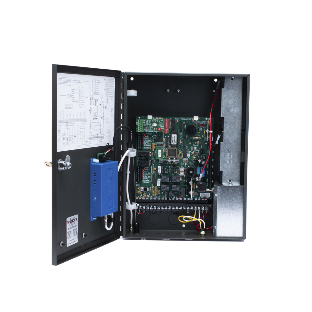 Cuadro de Mando Para Operadores Abatibles Doorking 6006-380 / Soporta Respaldo de Baterias - Image 4