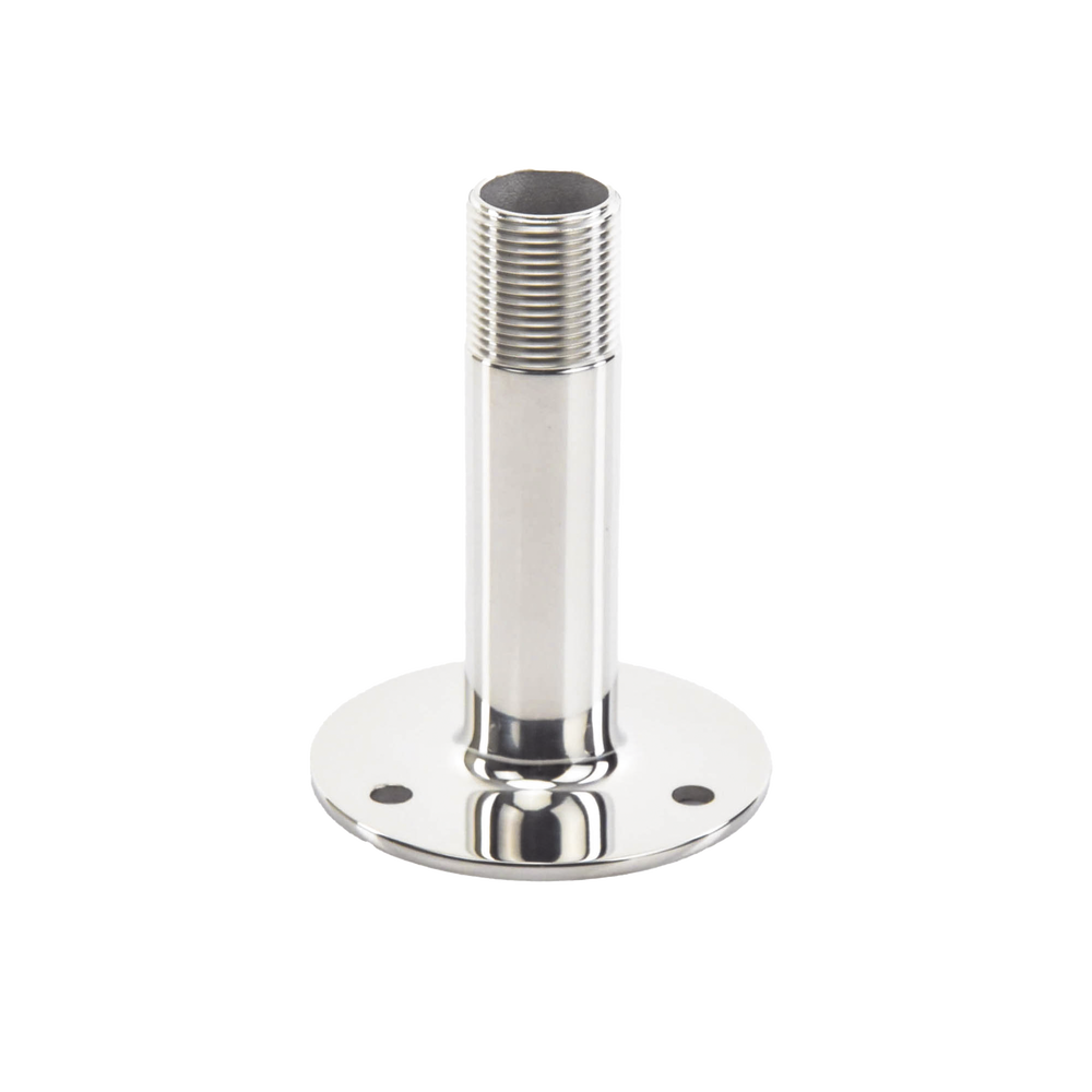 Montaje recto de acero inoxidable de 4 pulgadas de alto y 3 de base. - Image 2