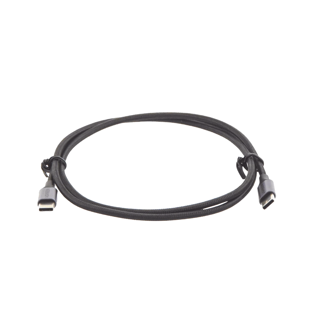 Cable USB-C a USB-C | 1 Metro (3.28 Pies) | Transferencia de Datos de 480 Mbps | Carga R?pida de Hasta 60W | QC 4.0/3.0/2.0 | PD3.0 | FPC | AFC | Protecci?n Integrada | Caja de Aluminio | Nylon Trenzado | Color Negro - Image 4