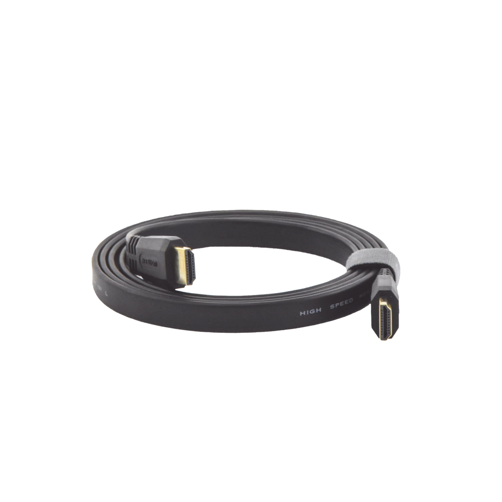 Cable HDMI 2.0 Plano de 1.5 Metros (4.92 Pies) / 4K@60Hz / HDR / 3D / HEC (Canal Ethernet HDMI) / ARC (Canal de Retorno de Audio / Color Profundo de 48 Bits / Audio de 32 Canales / HDCP / Audio Dolby True HD 7.1 / 18 Gbps / Esta?ado y Triple Blindaje / A - Image 3