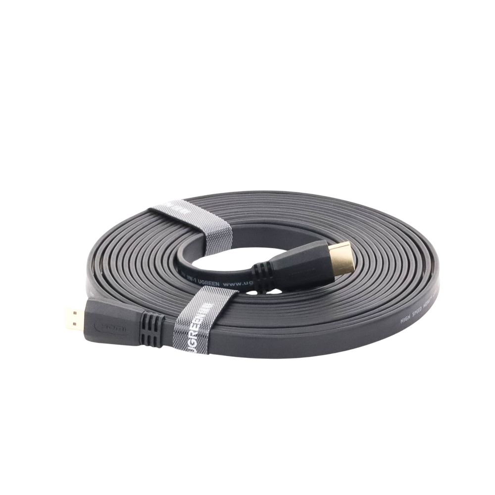 Cable HDMI 2.0 Plano de 5 Metros (16.40 Pies) / 4K@60Hz / HDR / 3D / HEC (Canal Ethernet HDMI) / ARC (Canal de Retorno de Audio) / Color Profundo de 48 Bits / Audio de 32 Canales / HDCP / Audio Dolby True HD 7.1 / 18 Gbps / Esta?ado y Triple Blindaje / A - Image 4