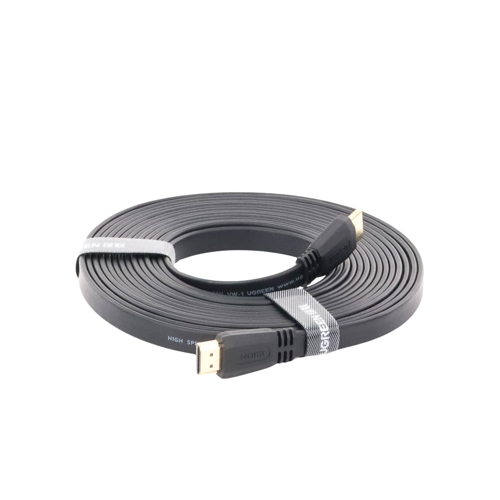 Cable HDMI 2.0 Plano de 5 Metros (16.40 Pies) / 4K@60Hz / HDR / 3D / HEC (Canal Ethernet HDMI) / ARC (Canal de Retorno de Audio) / Color Profundo de 48 Bits / Audio de 32 Canales / HDCP / Audio Dolby True HD 7.1 / 18 Gbps / Esta?ado y Triple Blindaje / A - Image 5