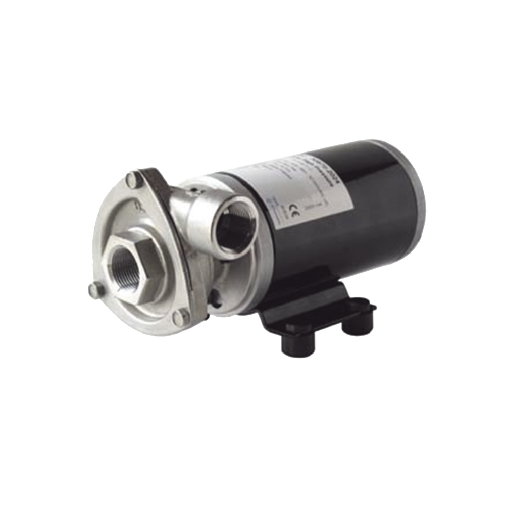 Bomba centrifuga Cyclone de alta presión a 12 Vcd, caudales de 21 GPM, presión máxima de 17 psi, en acero inoxidable - Image 2