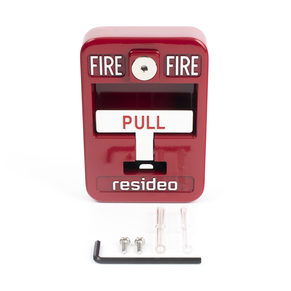 Estación de jalón convencional de acción simple color roja - Image 3