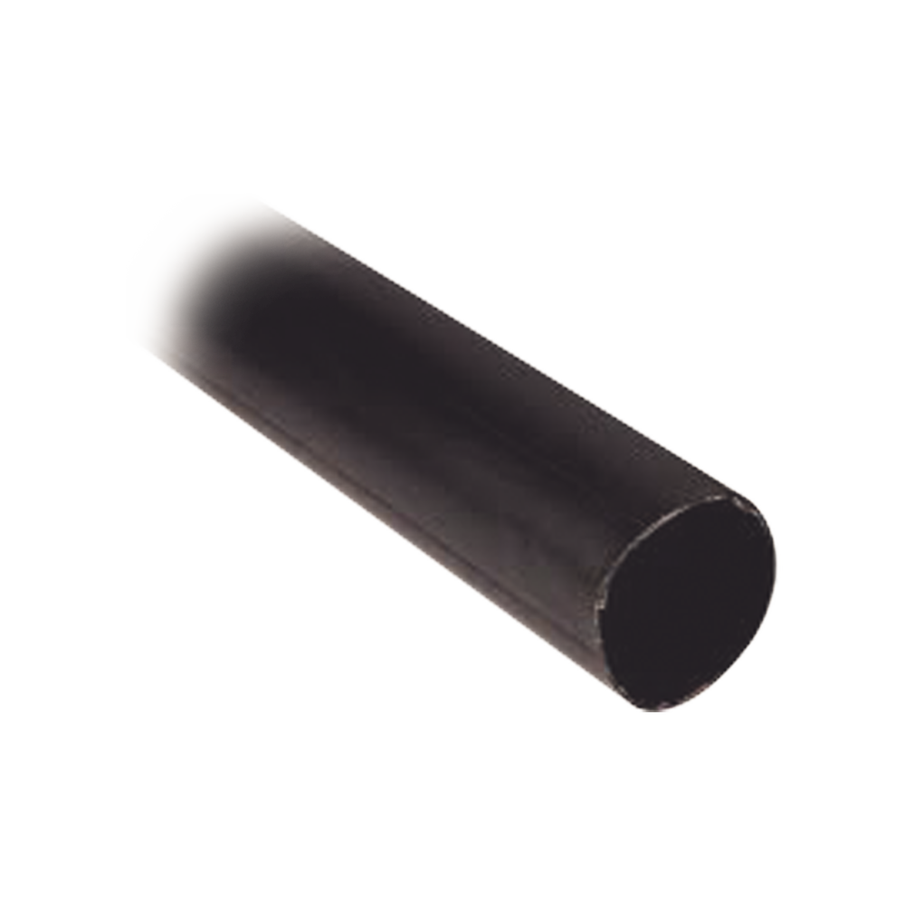 Tubo Termoencogible (Termofit) Negro de 1.2 m, 2" de Diámetro, Reduce de 2:1, Poliolefina.