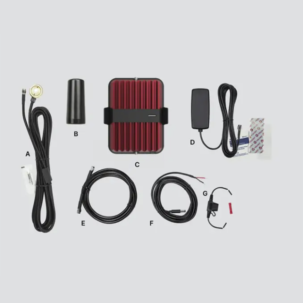 KIT Amplificador de Señal Celular 4G LTE, 3G y VOZ. Drive Reach Fleet. Especial para flota de vehículos que requieren un amplificador permanente. Policía, reparto, servicio, gubernamentales, etc. - Image 7