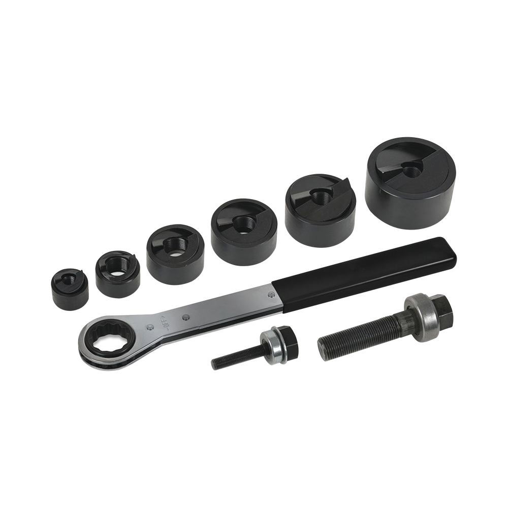 Juego de 6 Sacabocados de 1/2 a 2 Pulgadas (12.7 a 50.8 mm). con Estuche