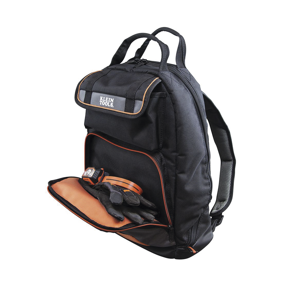 Mochila para Herramientas Tradesman Pro™ de 44.5 cm en Color Negro con 35 Bolsillos (No incluye herramientas). - Image 3