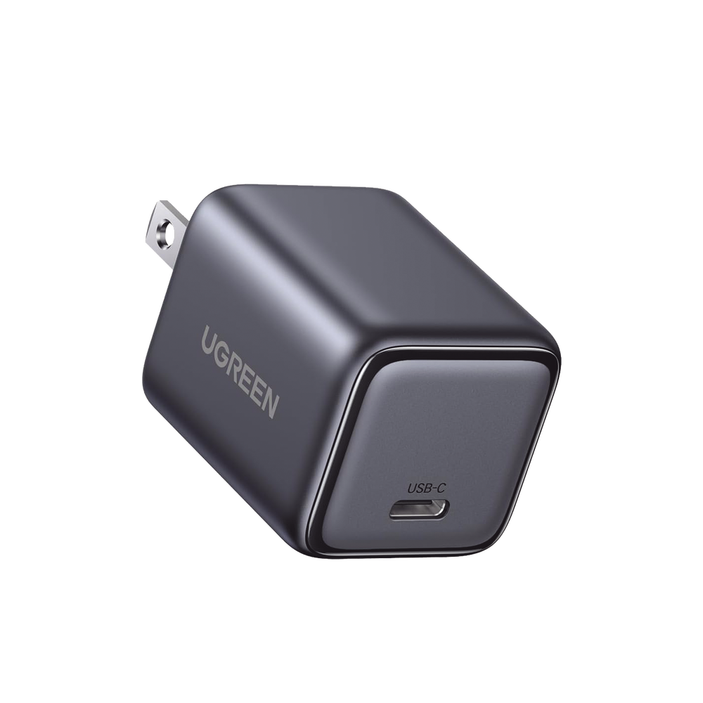 Cargador Mini de 30W | 1 USB-C de Carga Rápida | Tecnología GaN II | Carga Inteligente | Múltiple Protección | Mayor Eficiencia Energética | Tamaño Compacto.