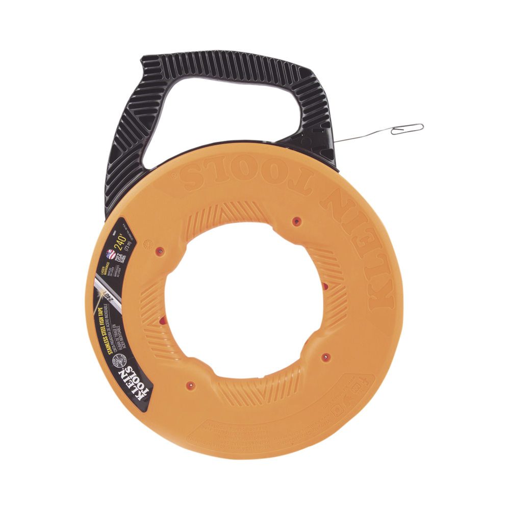 Gu?a Jalacables de Acero Inoxidable de 73 Metros (239.50 Pies) de Largo x 0.3 cm (0.12 Pulgadas) de Ancho