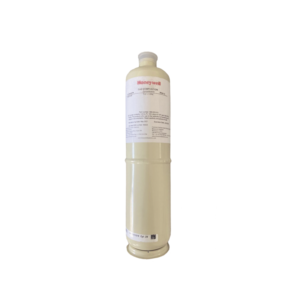 Cilindro Para Calibración De Butano/Air (C4H10), Balance Aire, Concentración 50% LEL, Capacidad 103 L., Dimensiones 5/8" x 18" Para Serie XNX/XCD/S3K Gases Combustibles