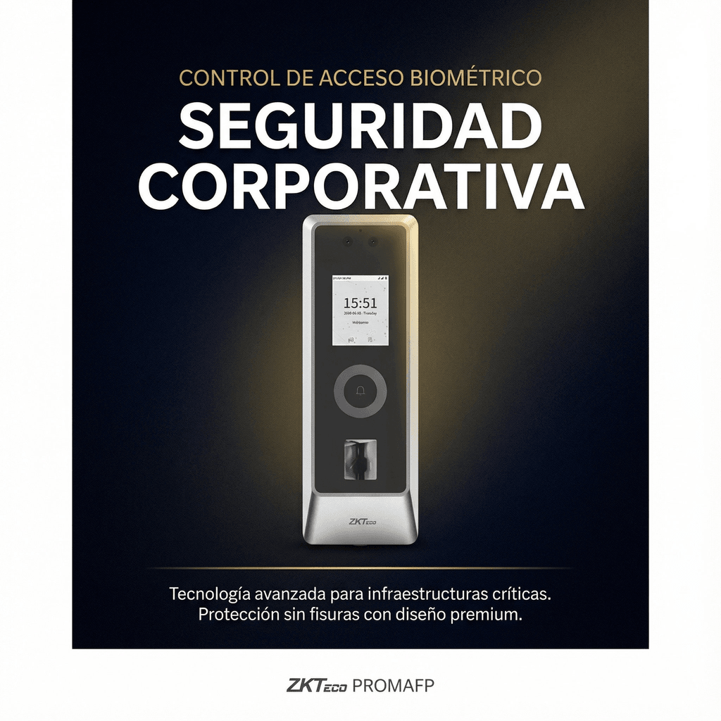 Lector Autonomo de Reconocimiento Facial y Huella Digital para Exterior - Image 2