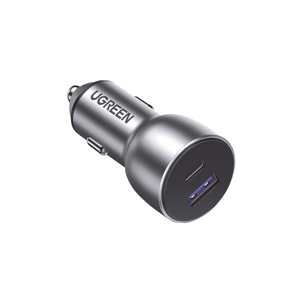 Cargador de Auto 52.5W | Puerto USB-A y USB-C | Carga R?pida | Compatible con Veh?culos de 12 y 24 VCD | PD3.0 + QC3.0 | Chip Inteligente | Dise?o Compacto Mayor Eficiencia Energ?tica | Caja de Aluminio - Image 2