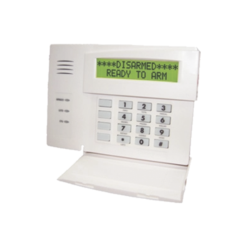 Teclado alfanumérico programador expansor de zonas y relevador