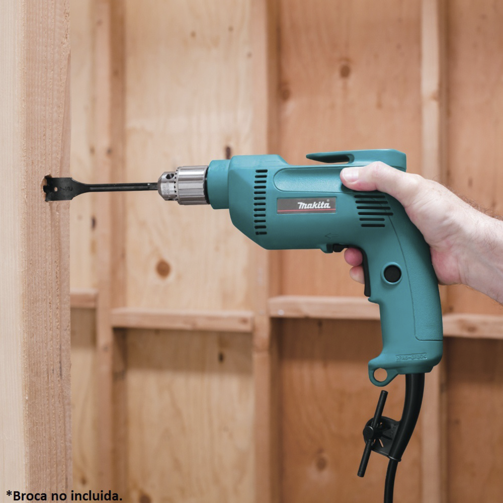 Taladro 120 Vca (3/8") velocidad variable de 0 a 2500 RPM, Potencia 530 W. incluye llave de mandril - Image 4