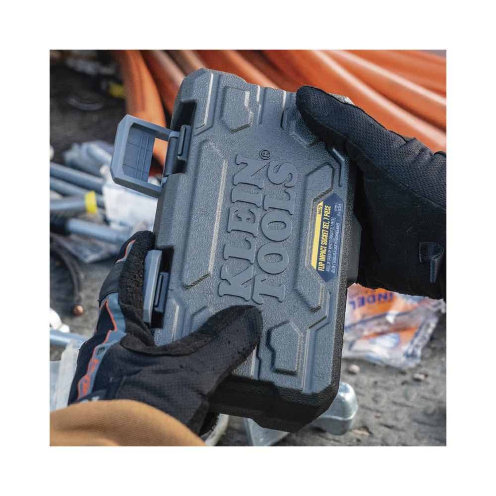 Juego de Dados de Impacto de 7 piezas, Medidas: 3/8 x 7/16'', 1/2 x 9/16'', 5/8 x 11/16'', 3/4 x 13/16'', y 7/8 x 15/16'' - Image 3