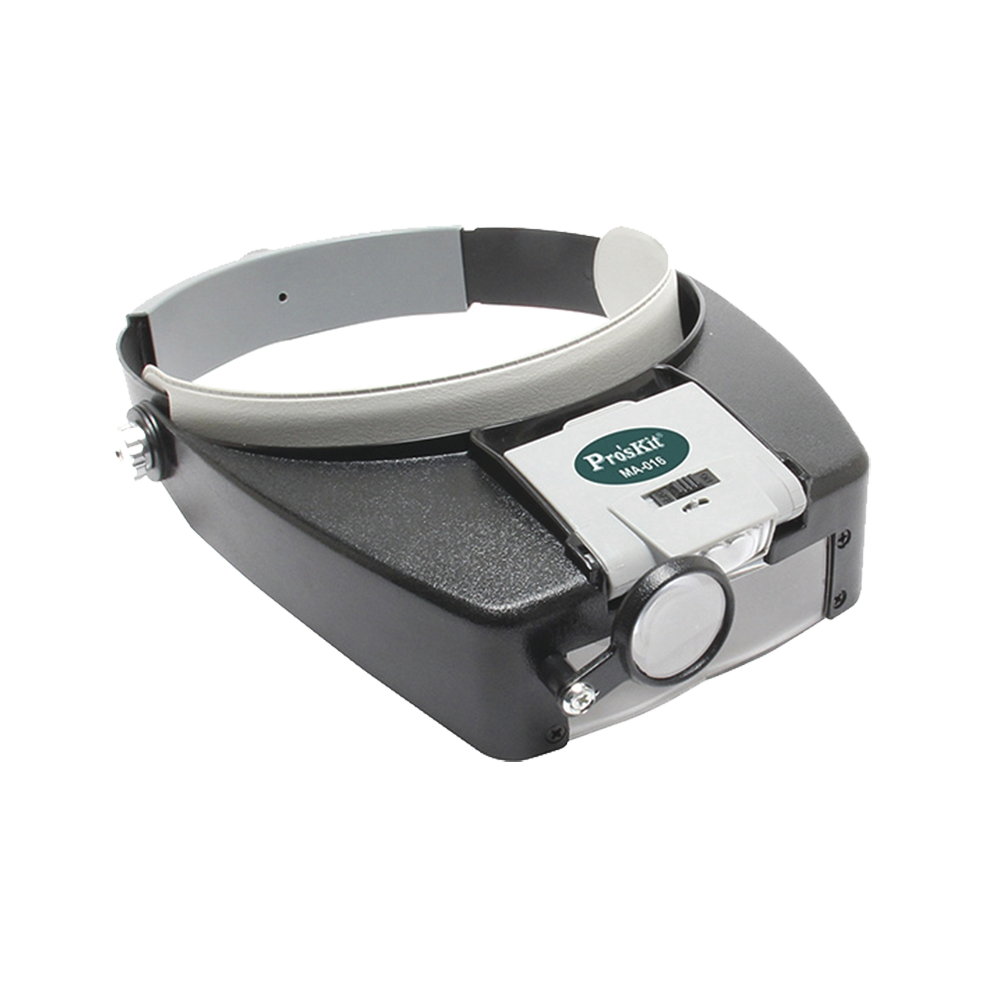 Lampara LED en correa frontal con lentes de aumento 1.8X, 2.6X y 5.8X. - Image 2