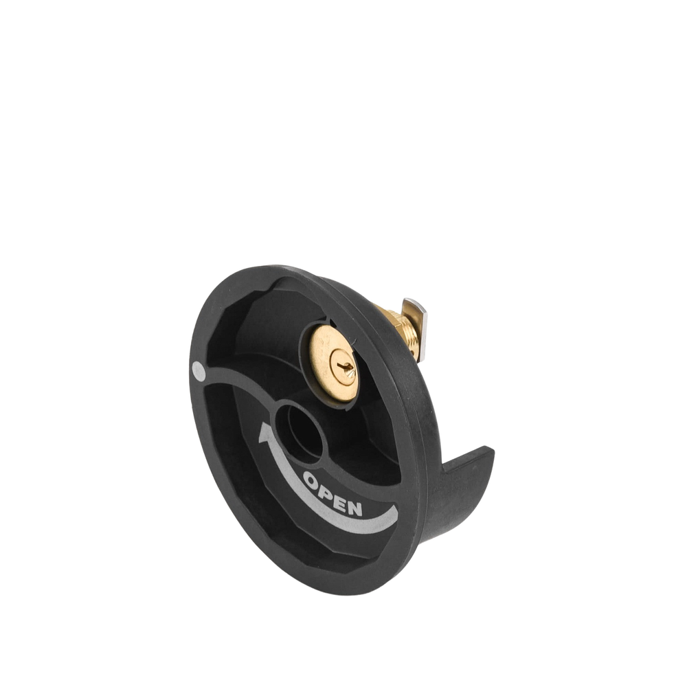 PERILLA DE DESBLOQUEO CON LLAVE Y TAPA PARA FAAC 740/741 - Image 3