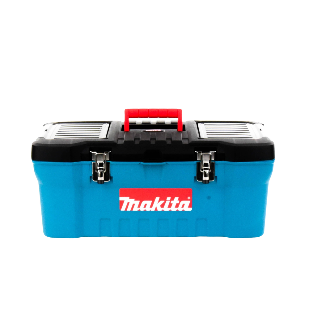 Caja de herramientas de 24" con doble cerradura de metal (60 x 25 x 30 cm) - Image 3