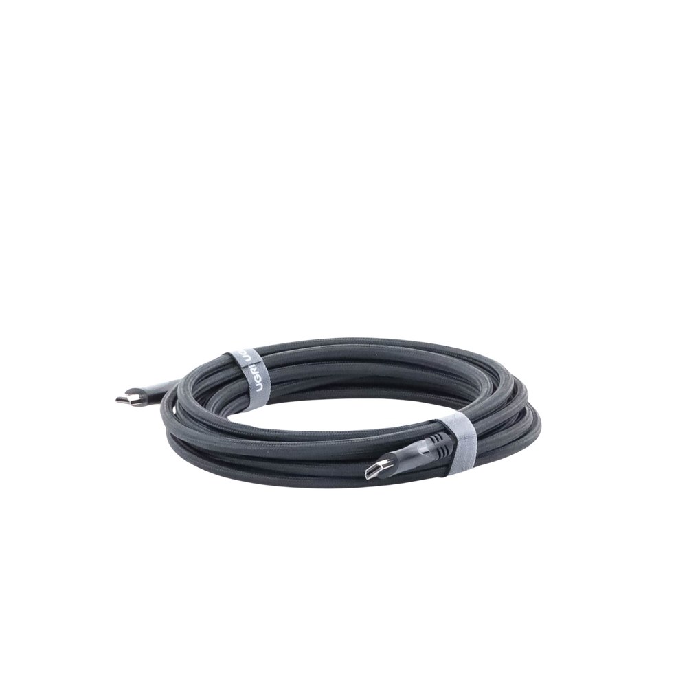 Cable HDMI 2.1 de Nylon Trenzado / 5 Metros (16.40 Pies) / 8K@60Hz/4K@120Hz / eARC (Canal de Retorno de Audio) / HDR10+ / VVR / HEC (Canal Ethernet HDMI) / ALLM / 3D / Dolby Atmos / Dolby Vision / 48 Gbps / Mayor Duraci?n - Image 4