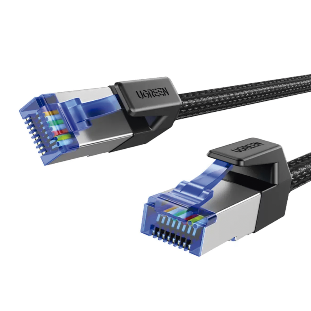 Cable Ethernet Cat8 Class F/FTP Redondo con Malla de Nylon 5 Metros (16.40 Pies) - Image 2