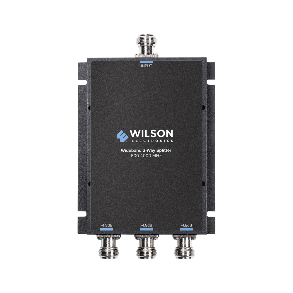 Divisor de 3 salidas, 50 Ohm, 600-4000MHz conector N-Hembra