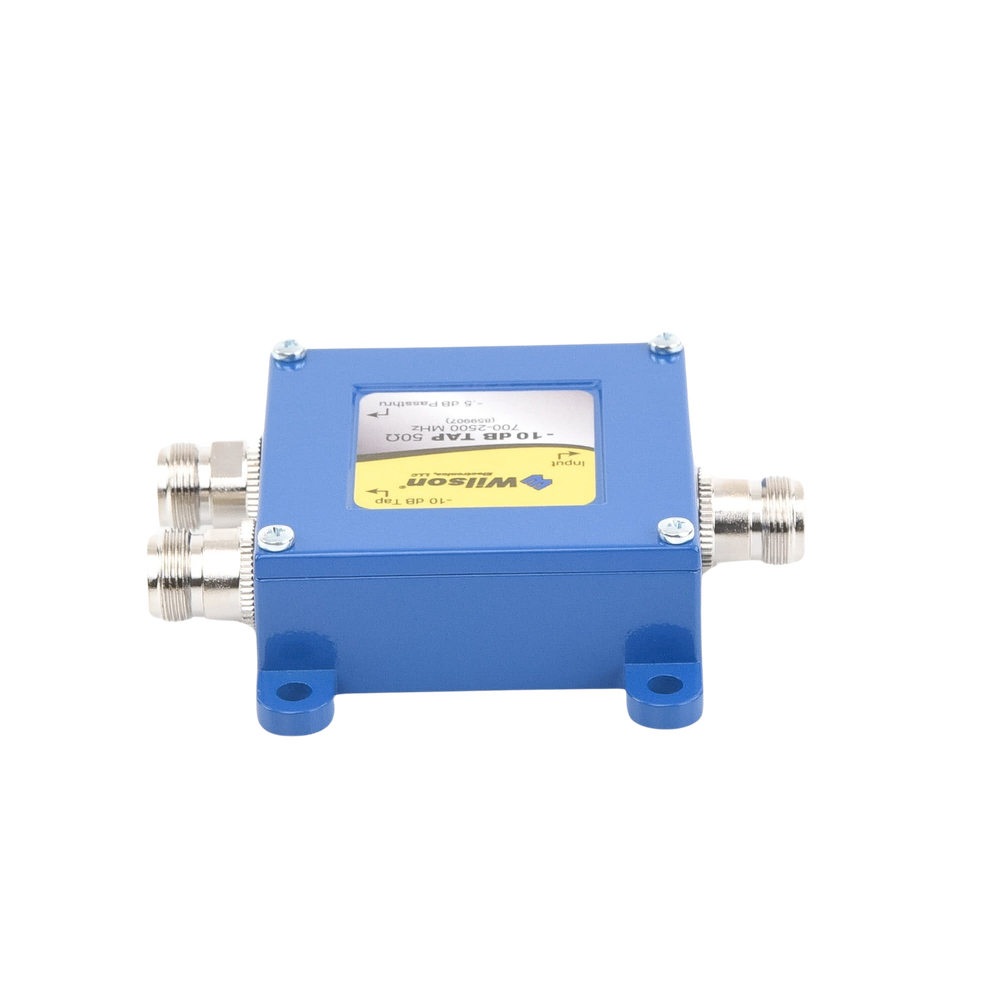 Separador TAP -10 dB con rango de frecuencia de 700 a 2500 MHz. Ideal para separar la antenas a diferentes longitudes de cable coaxial. 50 Ohm con conectores N Hembra. - Image 2