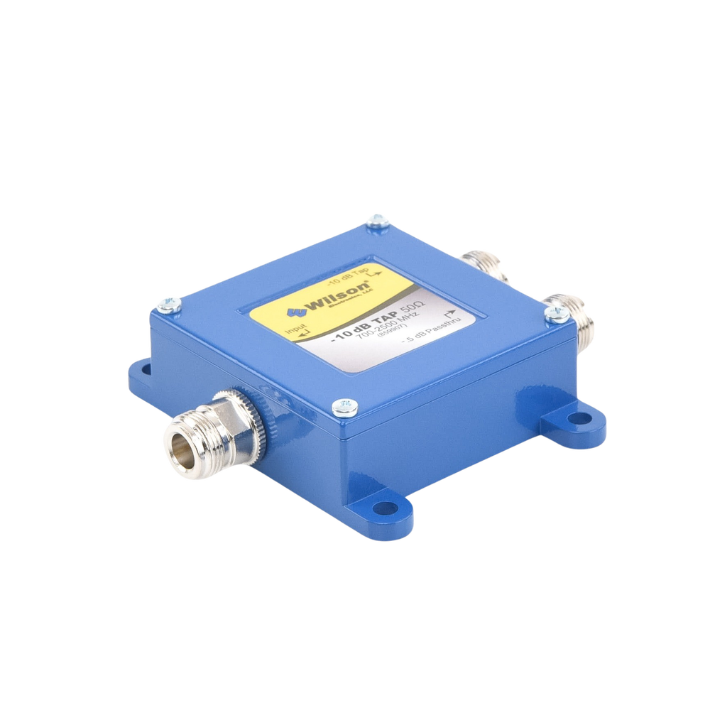 Separador TAP -10 dB con rango de frecuencia de 700 a 2500 MHz. Ideal para separar la antenas a diferentes longitudes de cable coaxial. 50 Ohm con conectores N Hembra. - Image 3