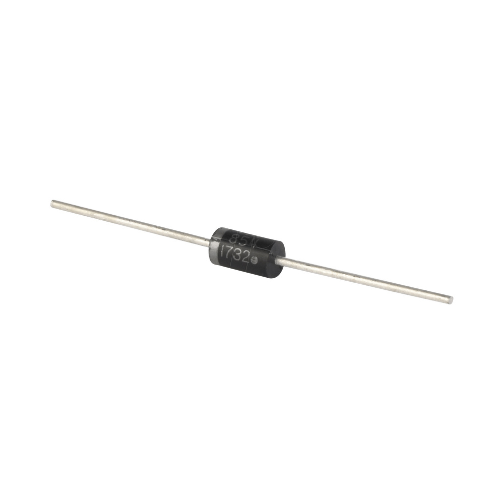 Diodo Rectificador, Recuperación Rápida, 3 Amp. 400 PIV, DO-201AD.