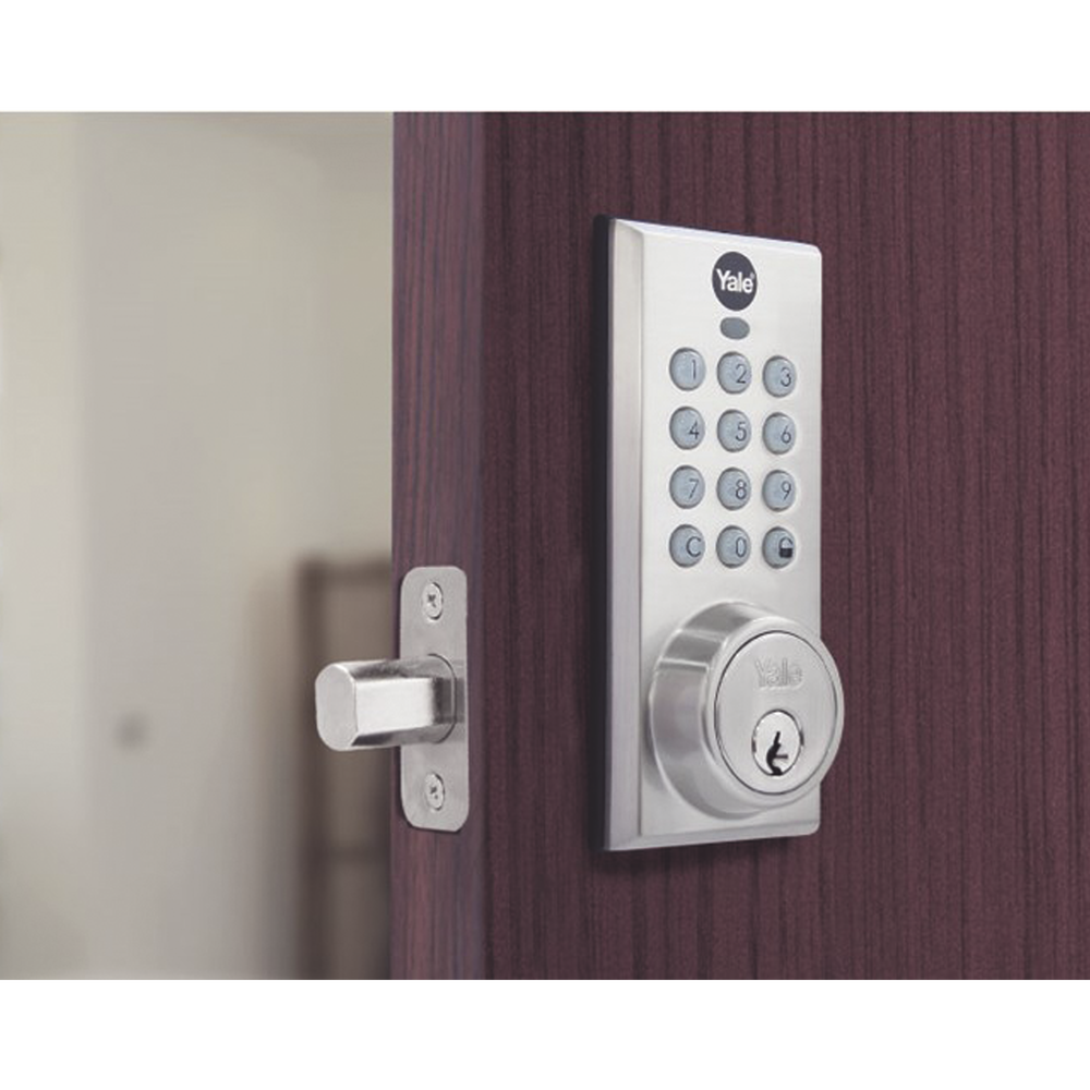 Cerradura Digital con Teclado YDD114 / 10 usuarios/ Para Puerta Izq o Derecha de 60 a 70 mm