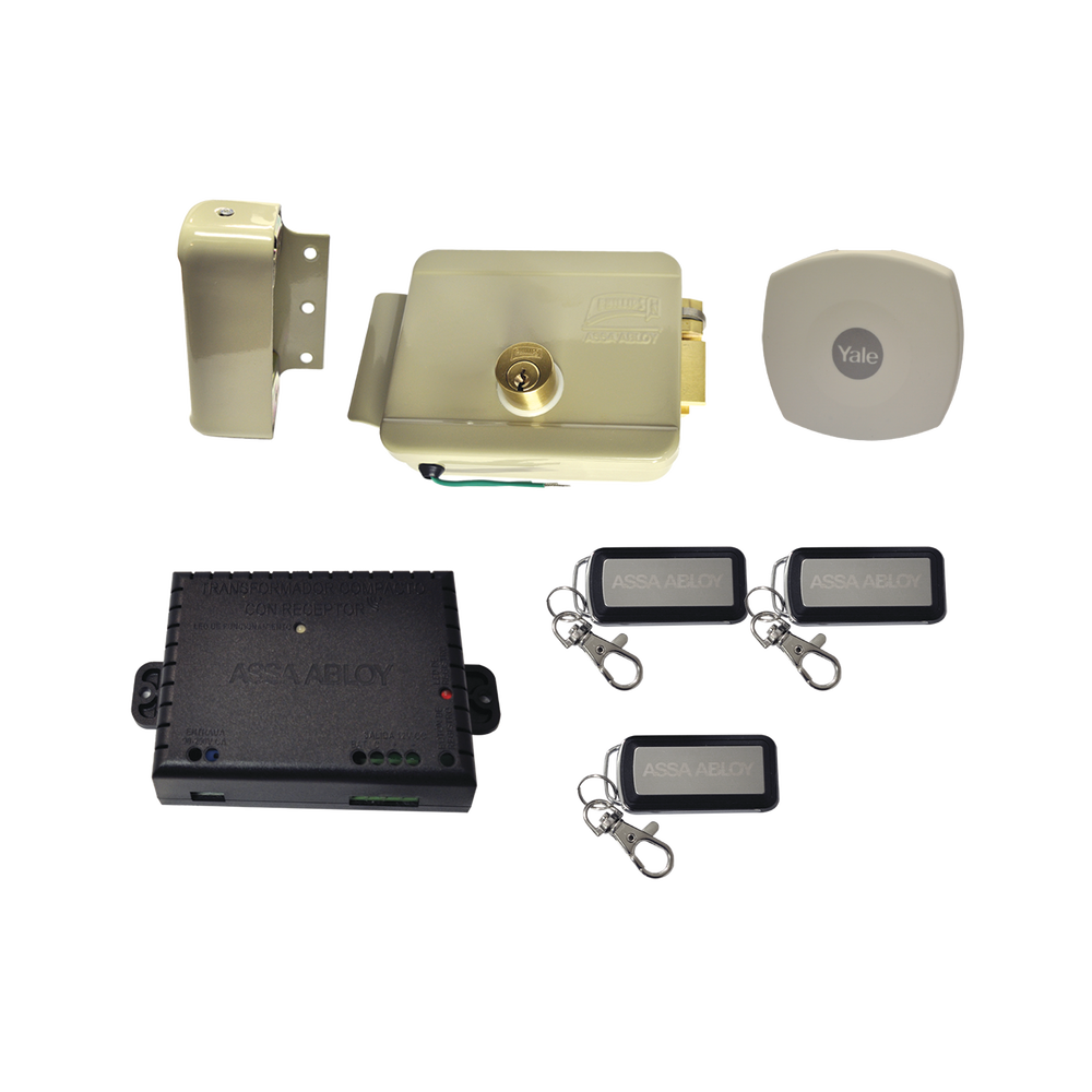 Kit Cerradura Eléctrica 321DC  Derecha y Hub para Apertura a través de SmartPhone , compatible con Yale  CONNECT