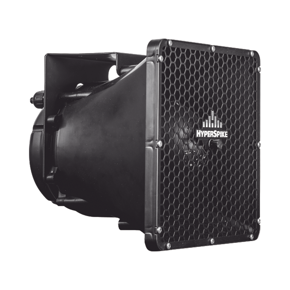 Altavoz De Alta Fidelidad HyperSpike®, Serie TCPA-10, Con Aislante De Ruido, Listado UL1480, Clase I, Division 2 (CID2), Color Negro, Exterior/Interior, 8 ohm