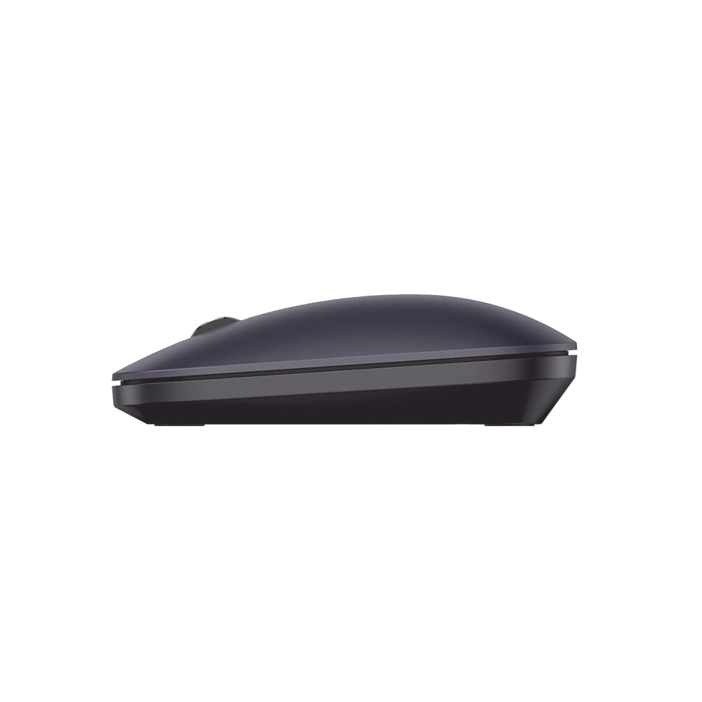 Mouse inalámbrico 2.4 GHz | Ultra Delgado y Silencioso | DPI 1000/1600/2000/4000 (Ajustable) | Alcance 10m | Scroll de Aluminio | Adaptable a diferentes superficies | Diseño suave al tacto | Contiene Receptor USB | Color Negro. - Image 4