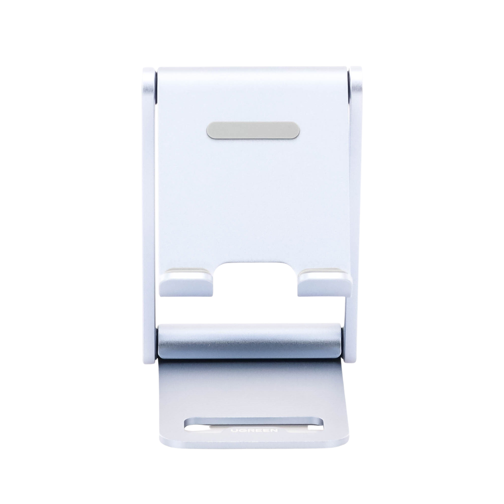 Soporte para Teléfono Celular de Aluminio / Angulo Ajustable / Amplia Compatibilidad con dispositivos de 4.7'' a 7.9'' / Antideslizante / Antiarañazos / Plegable / Color Azul - Image 4