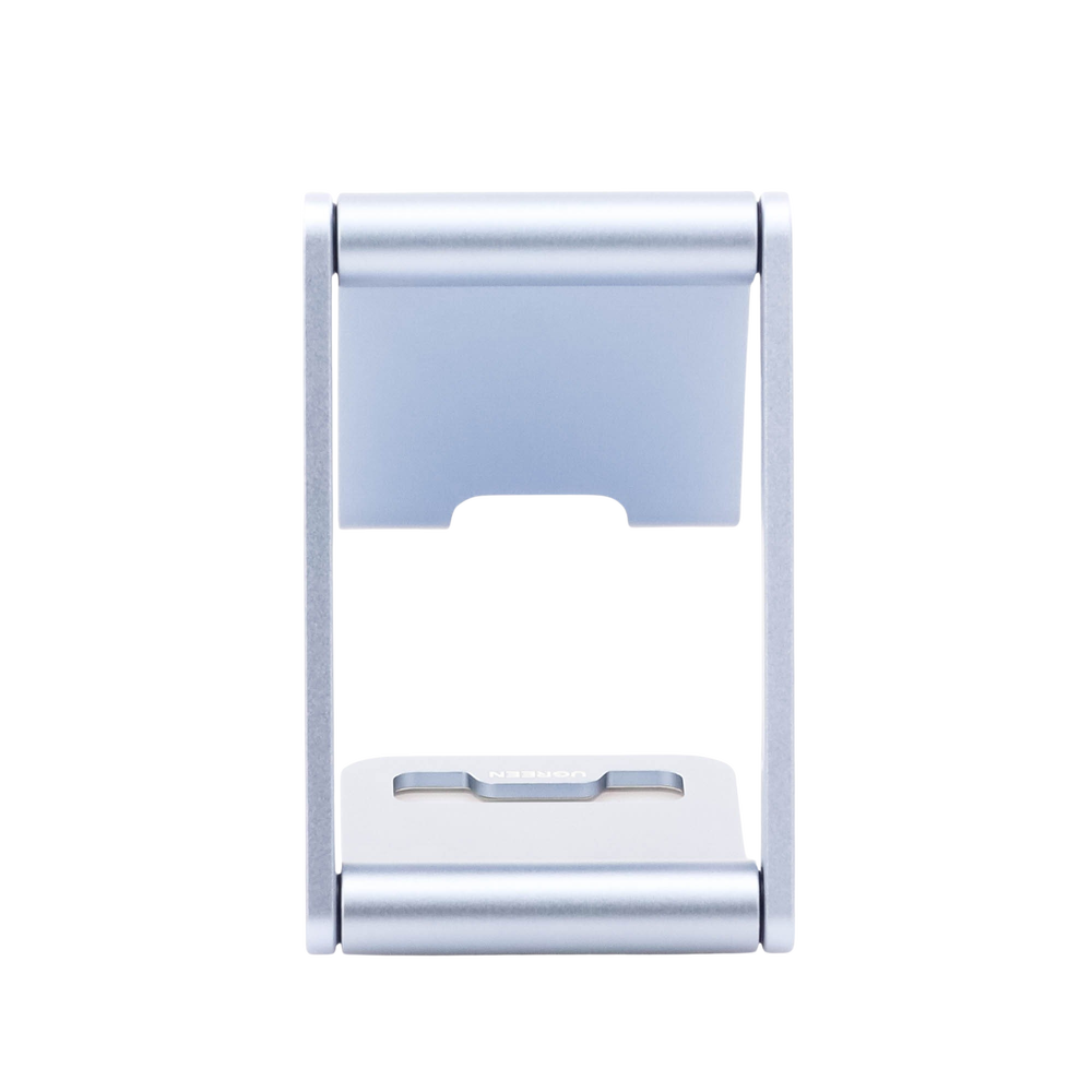 Soporte para Teléfono Celular de Aluminio / Angulo Ajustable / Amplia Compatibilidad con dispositivos de 4.7'' a 7.9'' / Antideslizante / Antiarañazos / Plegable / Color Azul - Image 7