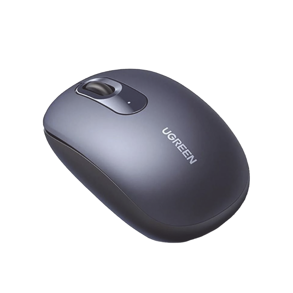 Mouse Inalámbrico 2.4G 800/1200/1600/2400 DPI | Función de 3 botones | Alcance 10m | Silencioso |  Ergonómico | Anti-caída y Anti-interferencias | Batería Alcalina AA incluida  | Midnight Blue.